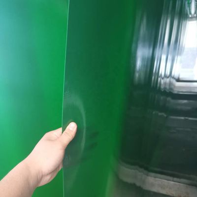 Δάχος 0.2mm-3mm Πυροσβεστήρα λίμνης GM13 2mm HDPE Γεωμεμβράνη λευκή αδιάβροχη για λίμνη γαρίδας