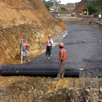 1m-8m πλάτος 0,3mm-3,0mm πάχος HDPE Geomembrane επένδυση για ενισχυμένες επένδυση λίμνης