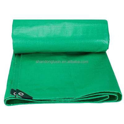 50-300gm ΠΕ Tarpaulin Αμερικανική Tarp για αδιάβροχο κήπο κάλυψη σε προσαρμοσμένο χρώμα