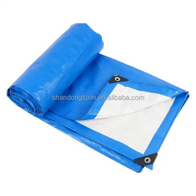 50-300gm ΠΕ Tarpaulin Αμερικανική Tarp για αδιάβροχο κήπο κάλυψη σε προσαρμοσμένο χρώμα