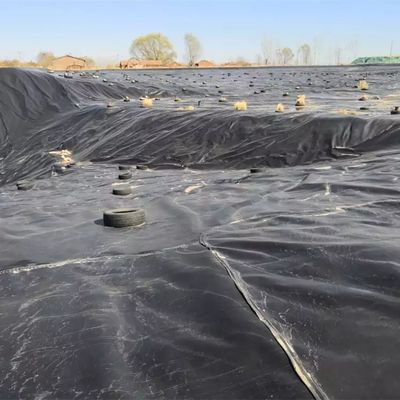 Γεωμεμβράνη HDPE για τη συλλογή νερού 1.5mm 1.0mm 0.75mm 0.5mm πλάτος 1m-8m