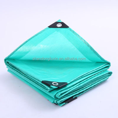 Ελαφρύ HDPE Tarpaulin Custom 150gm για βαριές ανάγκες σε μπλε χρώμα