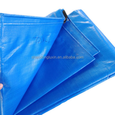 240g ΠΕ Αδιάβροχη Καπάνα Τέντα Μπλε Hdpe Καπάνα Δυσσωρευτικότητα 6*6-16*16 Αδιάβροχη