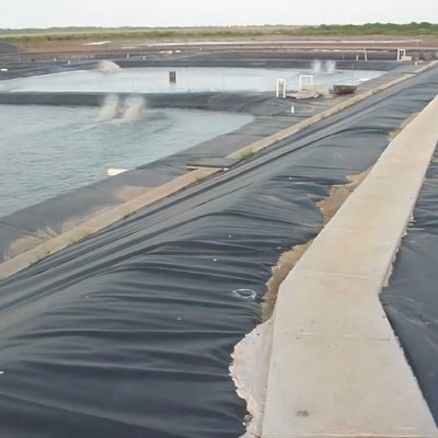 Μαύρη Γεωμεμβράνη 2mm πάχος για ανώτερη διάτρηση και αντοχή στη γήρανση