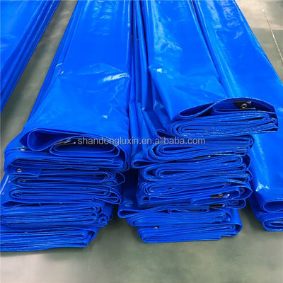s PE Blue Tarpaulin Fabric για ανθεκτική στην σκόνη και την αντίσταση με το φως του ήλιου πλάτος 2-11m 180gm
