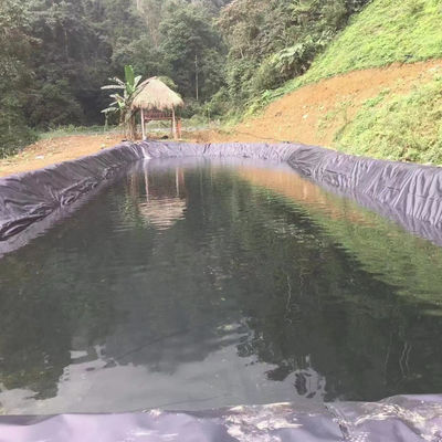 00,75 mm HDPE Geomembrane Sheet Film για διπλή ομαλή επιφάνεια GM13