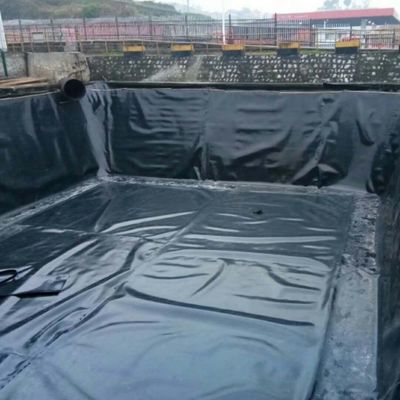 Δάχος 0,3 mm-2,8 mm HDPE γεωμεμβράνη για αδιάβροχο στρώμα λίμνης ψαριών και στρώμα φράγματος