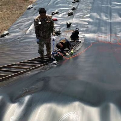 Γεωμεμβράνη HDPE 1 mm για την αλιευτική εκτροφή