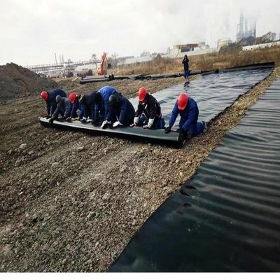 Διπλή ομαλή/διπλή υφή HDPE γεωμεμβράνη για δεξαμενές δεξαμενών και παρόχους λύσεων δεξαμενών