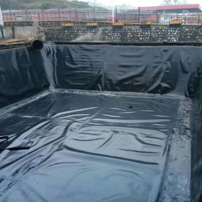 0.1mm-2.5mm πάχος ιχθυοκαλλιέργεια λίμνη Liner Hdpe γεωμεμβράνη για βιομηχανικές εφαρμογές