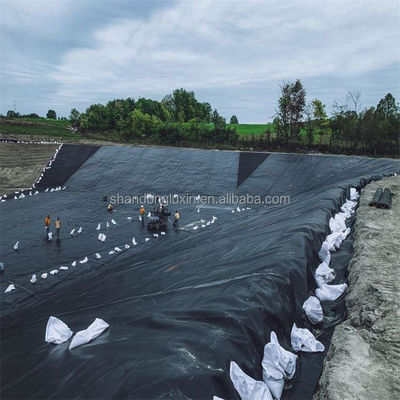 1.5mm Μαύρο HDPE Γεωμεμβράνη για το Δάμα της Λίμνης Liner Farm Liner Industrial Design Style