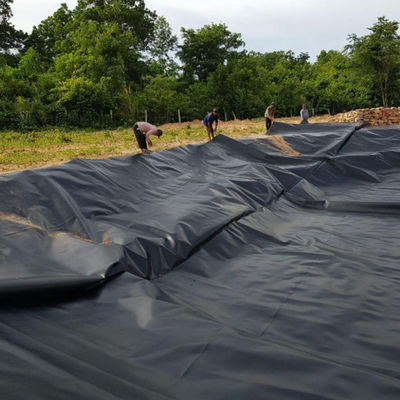 1.5mm Μαύρο HDPE Γεωμεμβράνη για το Δάμα της Λίμνης Liner Farm Liner Industrial Design Style