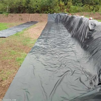 1.5mm Μαύρο HDPE Γεωμεμβράνη για το Δάμα της Λίμνης Liner Farm Liner Industrial Design Style