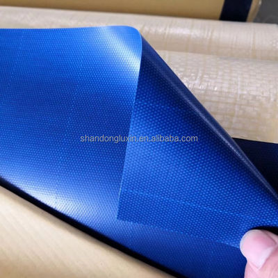 Εξωτερική κάλυψη Heavy Duty 610gsm Green Waterproof PVC Tarpaulin για προστασία