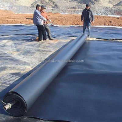 Μαύρες γεωμεμβράνες HDPE πλάτος 1m-8m Καλύτερη επιλογή για υδατοκαλλιέργεια