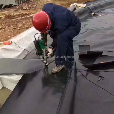 Μαύρες γεωμεμβράνες HDPE πλάτος 1m-8m Καλύτερη επιλογή για υδατοκαλλιέργεια