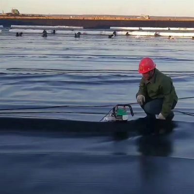 50m-100m HDPE Geomembrane Pond Liner για την αλιευτική εκτροφή και τα υγειονομικά απορρίμματα σε ανταγωνιστική τιμή