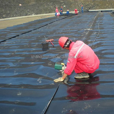 Υδατοασφαλής γεωμεμβράνη HDPE για κήπους στην οροφή ή λιμάνια γαρίδας