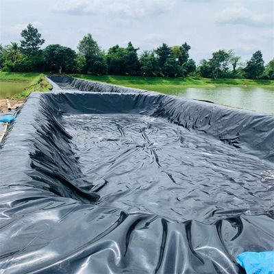 50-100m μήκος HDPE Geomembrane Liner για εξορυκτικές εγκαταστάσεις δεξαμενή φράγμα αλιεία λίμνη γαρίδες αγρόκτημα