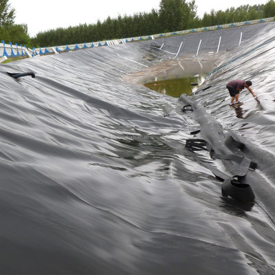 1.5mm HDPE Geomembrane Liner λίμνης για ψαροκαλλιέργεια εξωτερικού και βιομηχανικού σχεδιασμού