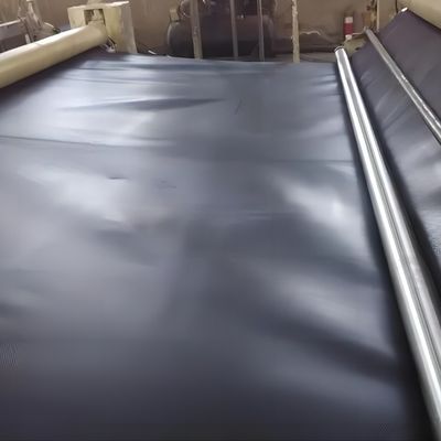 Διπλή ομαλή επιφάνεια PDPE Γεωμεμβράνη ιχθυοκαθαριστήρας 0,5 mm για υδατοκαλλιέργεια