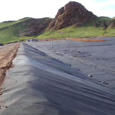 1.5mm HDPE Geomembrane Liner χωματερή με βιομηχανικό σχεδιασμό και λευκό χρώμα