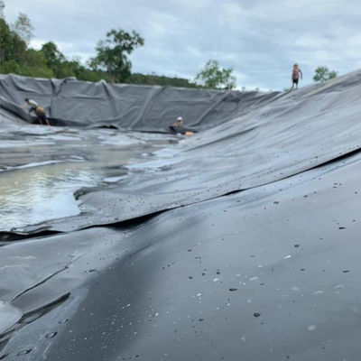 Αδιάβροχη γεωμεμβράνη HDPE για επένδυση φράγματος τεχνητής δεξαμενής λίμνης πάχους 1 mm-2 mm