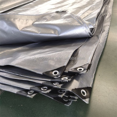 Προσαρμοσμένο πράσινο λευκό χρώμα HDPE υφασμένο ύφασμα αδιάβροχο πλαστικό για κάλυψη φορτίου φορτηγών