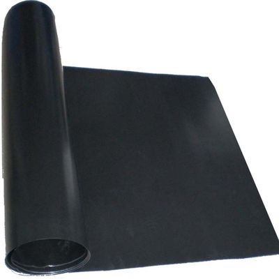 Μαύρα 1.0 mm Προσυσκευασμένα γεωμεμβράνες Εφοδιασμός λιμνού ψαριών για εξωτερικές δεξαμενές αποθήκευσης νερού