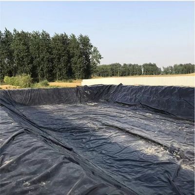 1.0mm HDPE γεωμεμβράνη για τεχνητή λίμνη διπλή ομαλή επιφάνεια λύση γραφικού σχεδιασμού