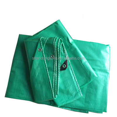 Πυρόστερη εξωτερική κάλυψη PE Καρότσα Μπλε Poly Tarp HDPE ύφασμα για υλικό σκηνής ανθεκτικό