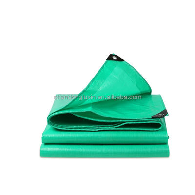 Πυρόστερη εξωτερική κάλυψη PE Καρότσα Μπλε Poly Tarp HDPE ύφασμα για υλικό σκηνής ανθεκτικό