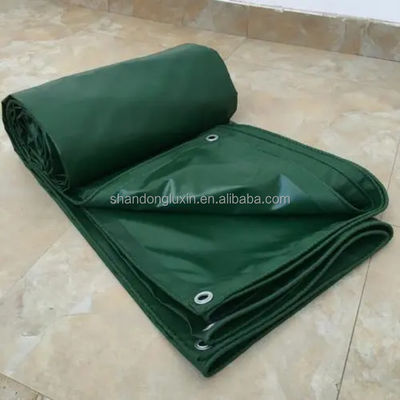Υψηλής ελαστικότητας φύλλο καμβά από PVC 840D*840D-1300D*1300D Αριθμός νήμων για υδροστεγείς σανίδες