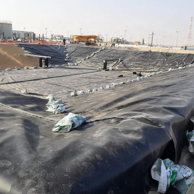Διπλή υφή HDPE Γεωμεμβράνη 1mm για Αδιάβροχο πλαστικό φράγμα Φαλακτικό φράγμα Φαλακτικό φράγμα