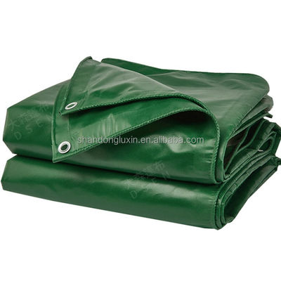 500gm 600gm Tarpaulin Αδιάβροχο φορτηγό φορτίο κάλυψη σκηνή σκηνή σε εξατομικευμένο χρώμα