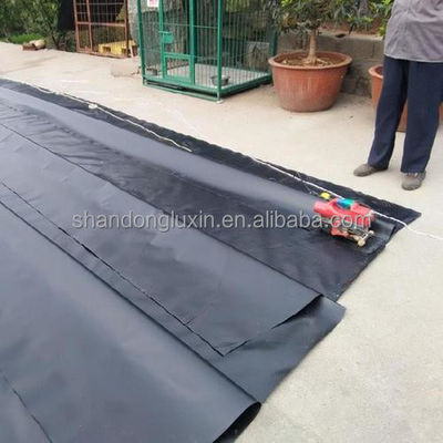 Εξωτερική γεωμεμβράνη από μαύρο πολυαιθυλένιο για αποσβεστήρες βιοαερίου 2 mm HDPE
