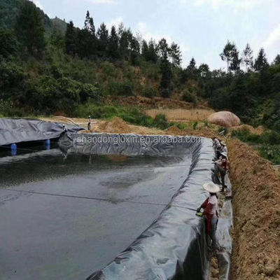 2mm Geomembrane HDPE Smooth Fish Pond Liner για την καταπολέμηση της διαρροής νερού σε χώρους υγειονομικής ταφής