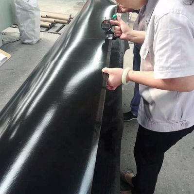 1-8m πλάτος διπλό ομαλό μαύρο HDPE λιμνοσκεπάστης για ψάρια γαρίδες πισίνα