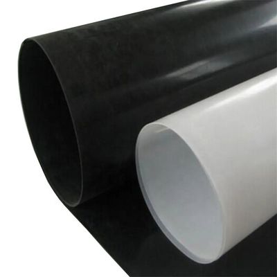 30mil 60mil 1mm HDPE Μαύρες γυαλιστερές γεωμεμβράνες για δεξαμενές αποθήκευσης νερού