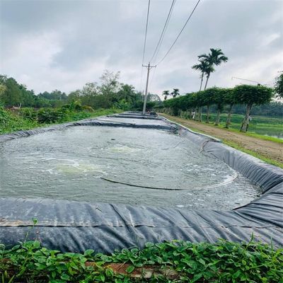 1.5mm ομαλή μαύρη HDPE γεωμεμβράνη για εξωτερικό περιβάλλον