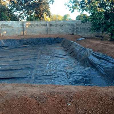 HDPE ομαλή γεωμεμβράνη για υδατοκαλλιέργεια