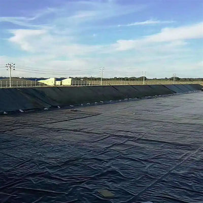 HDPE ομαλή γεωμεμβράνη για υδατοκαλλιέργεια