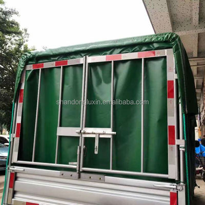 Ρολ με πλακόστρωτο PVC για ανθεκτική στο νερό και στο κρύο σκηνή κάλυψης φορτηγών