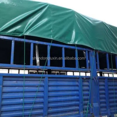 Ρολ με πλακόστρωτο PVC για ανθεκτική στο νερό και στο κρύο σκηνή κάλυψης φορτηγών