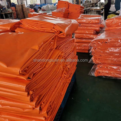 Μπλε Πυροσβεστικό Πυροσβεστικό Καμβά PVC Μεγέθη και κατάλογος για τοποθεσίες κατασκευής