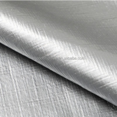 Ανθεκτικό στα λεκέτα μπλε Poly Tarp Αδιάβροχο εξωτερικό πλαστικό κάλυμμα για πλάτος 2-12m